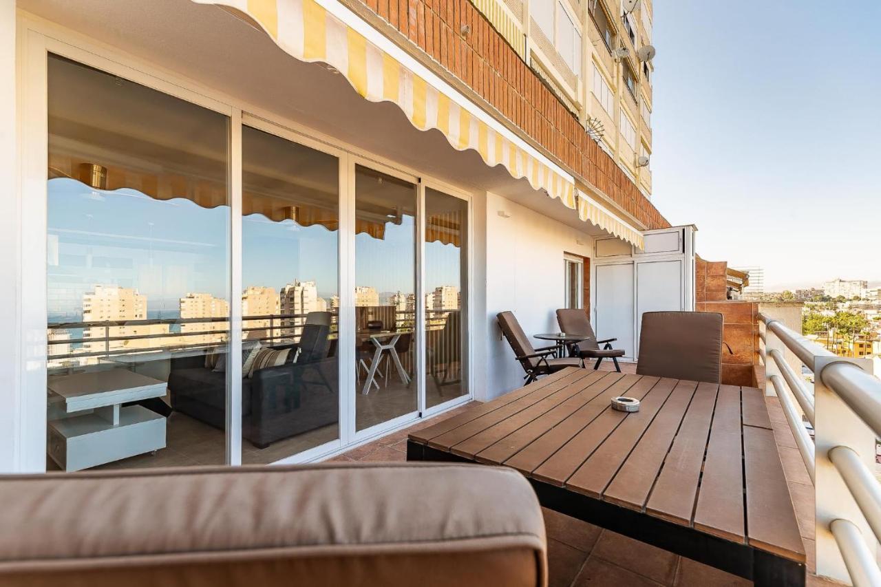 Vistas Azules -- Remodeled, Large Terrace, Spectacular Ocean Views And Beach Level Access Торремолинос Экстерьер фото