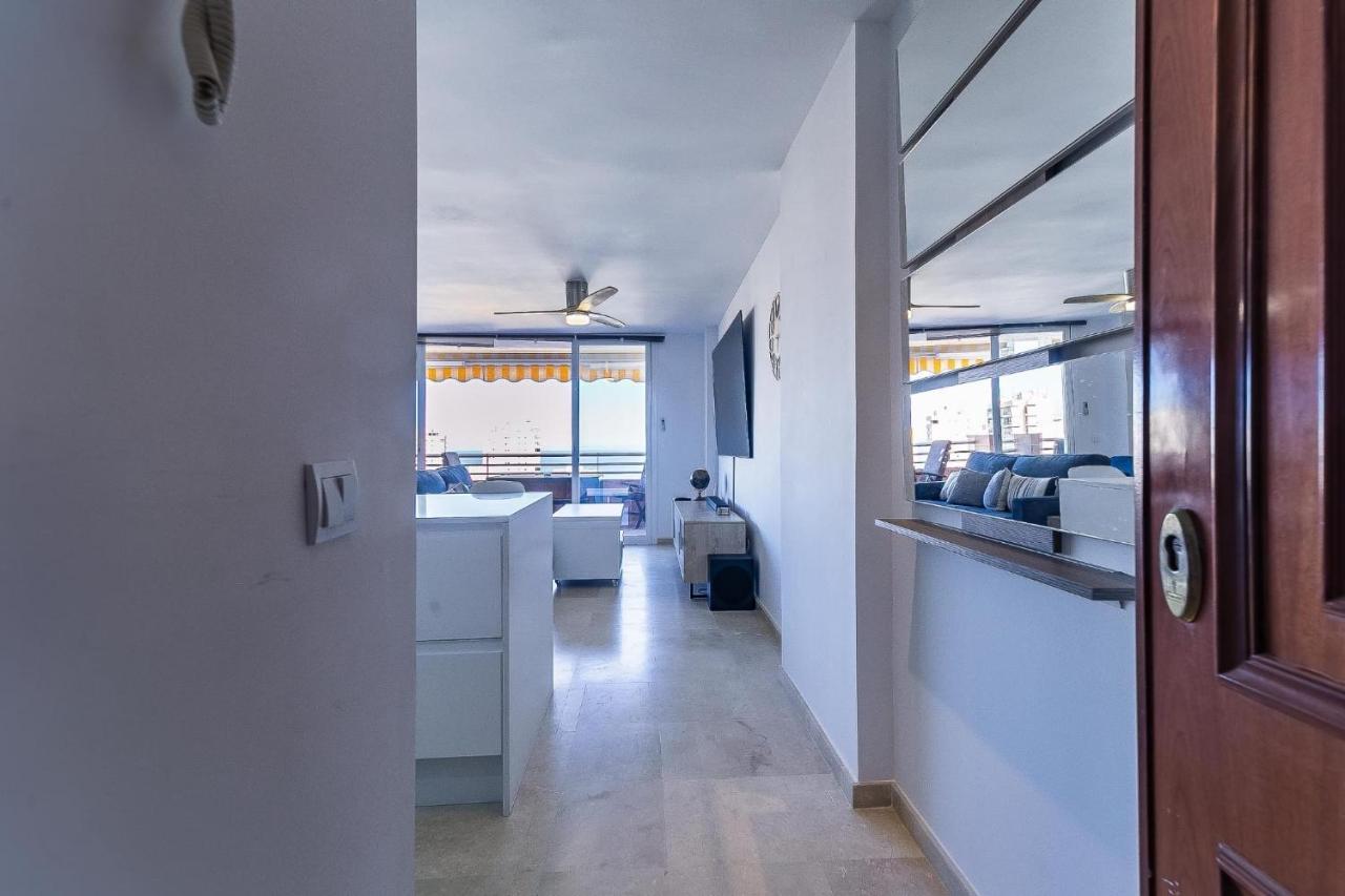 Vistas Azules -- Remodeled, Large Terrace, Spectacular Ocean Views And Beach Level Access Торремолинос Экстерьер фото